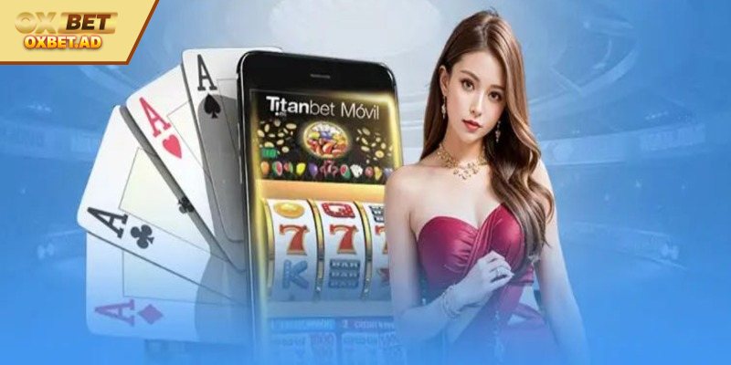 Chọn mục tải app trên trang chủ OXBET